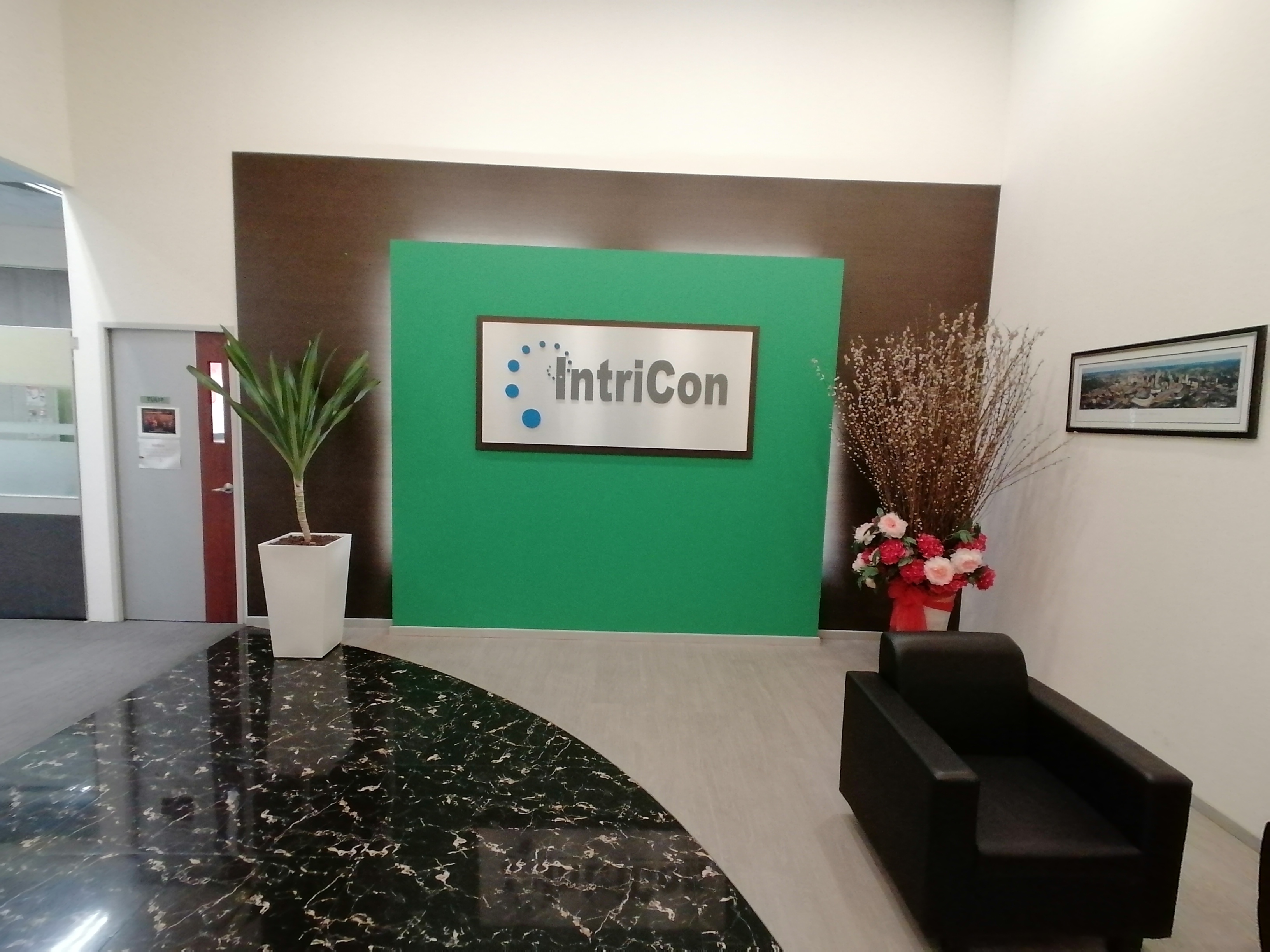 Office space at Intricon, a global leader in micromedical technology and joint development manufacturer